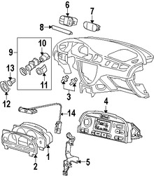 Foto de Conjunto Cilindro de Encendido Original para Jaguar S-Type Marca JAGUAR Nmero de Parte XR813528