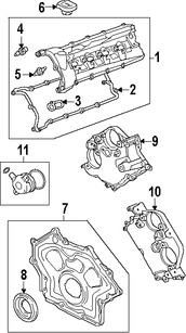 Foto de Tapa de Valvula del Motor Original para Jaguar Marca JAGUAR Nmero de Parte C2Z20249