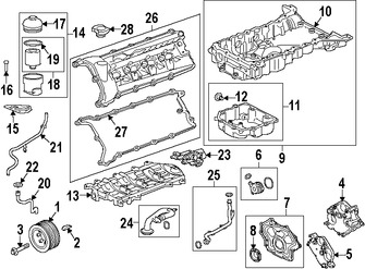 Foto de Tapa de Valvula del Motor Original para Jaguar XF Jaguar F-Type Jaguar XJ Jaguar Marca JAGUAR Nmero de Parte C2D16376