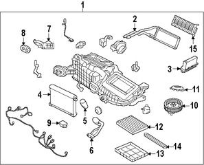 Foto de Sensor de Calidad de Aire Ambiental Original para Jaguar XF 2016 2017 Jaguar  2017 Marca JAGUAR Nmero de Parte T2H7483