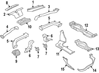 Foto de Ducto de Aire del Panel de Instrumentos Original para Jaguar XF 2016 2017 Marca JAGUAR Nmero de Parte T2H4903