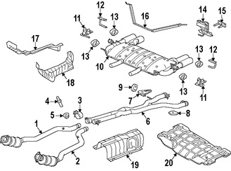 Foto de Tubo de Escape Original para Jaguar F-Type 2015 2016 2017 2014 Marca JAGUAR Nmero de Parte T2R2316