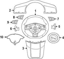 Foto de Interruptor de liberacin Control de Crucero Original para Jaguar F-Type 2014 2015 2016 2017 Marca JAGUAR Nmero de Parte T2R18652