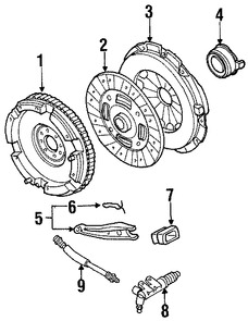 Foto de Cilindro Maestro del Embrague Original para Kia Sportage 1998 1999 2000 2001 2002 Marca KIA Nmero de Parte 0K01A41990A