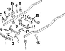 Foto de Soporte Brazo Control Suspension Original para Kia Sorento 2007 2008 2009 Marca KIA Nmero de Parte 625403E210