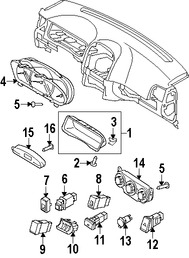 Foto de Interruptor Liberador de Bal Original para Kia Spectra 2007 2008 2009 Kia Spectra5 2007 2008 2009 Marca KIA Nmero de Parte 937502F100VA