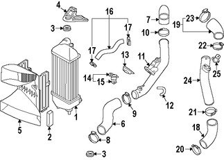 Foto de Enfriador en Lnea Original para Kia Optima 2011 2012 2013 2014 2015 Marca KIA Nmero de Parte 282712G100