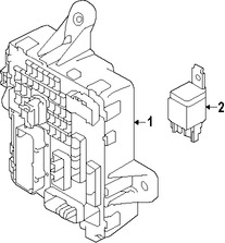 Foto de Rel de Corriente Accesorios Original para Kia Cadenza 2014 2015 2016 Marca KIA Nmero de Parte 952403T100