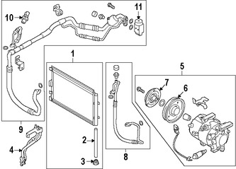 Foto de Manguera Descarga Refrigerante Aire Acondicionado Original para Kia Forte Koup Kia Forte5 Marca KIA Nmero de Parte 97762A6700