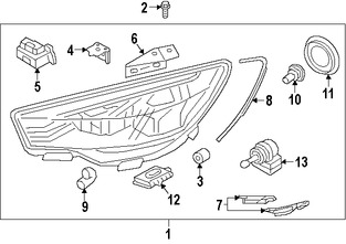 Foto de Modulo de Control de Faro de Xenon Original para Kia K900 2015 2016 2017 Marca KIA Nmero de Parte 921903T520