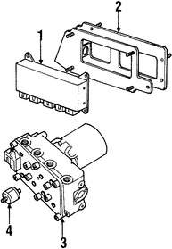 Foto de Mdulo de control de ABS Original para Land Rover Discovery 1999 2000 2001 2002 2003 2004 Marca LAND ROVER Nmero de Parte SRD500070