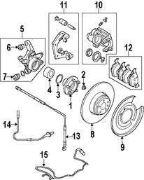 Foto de Muon de Suspensin Original para Land Rover Range Rover Marca LAND ROVER Nmero de Parte RLH000060