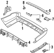 Foto de Cubierta del parachoques Original para Land Rover Range Rover Marca LAND ROVER Nmero de Parte DQC000061LML