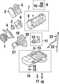 Foto de Polea del cigueal Original para Land Rover Freelander 2002 2003 2004 2005 Marca LAND ROVER Nmero de Parte LHG000070L