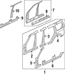 Foto de Estribo Original para Land Rover LR3 Land Rover Marca LAND ROVER Nmero de Parte LR064259