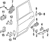 Foto de Freno de puerta Original para Land Rover LR3 Land Rover Range Rover Sport Land Rover Marca LAND ROVER Nmero de Parte BDH780070