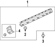 Foto de Protector de Estribo Original para Land Rover  Land Rover LR3 Marca LAND ROVER Nmero de Parte DGP500490PCL