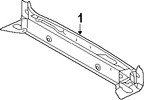 Foto de Panel posterior Original para Land Rover Range Rover Sport 2008 2009 2010 2011 2012 Land Rover LR3 2009 Marca LAND ROVER Nmero de Parte AQA790100