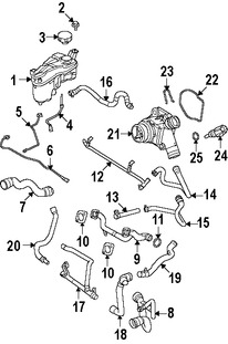 Foto de Kit de Termostato de Refrigerante del Motor  Original para Land Rover LR2 2009 2010 2011 2012 2008 Marca LAND ROVER Nmero de Parte LR006071