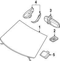 Foto de Sensor de Lluvia Original para Land Rover LR2 2008 2009 Marca LAND ROVER Nmero de Parte LR007066