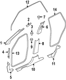 Foto de Travesa Original para Land Rover LR2 Marca LAND ROVER Nmero de Parte LR057855