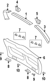 Foto de Manilla Puerta Trasera Original para Land Rover LR2 2008 Marca LAND ROVER Nmero de Parte LR006726