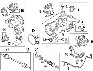 Foto de Sello de Pin Diferencial Original para Land Rover  Land Rover LR2 Marca LAND ROVER Nmero de Parte LR076676