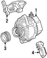 Foto de Regulador de Voltaje Original para Toyota T100 Toyota Land Cruiser Toyota 4Runner Toyota Tacoma Lexus LX450 Lexus LX470 Marca LEXUS Nmero de Parte 2770075020