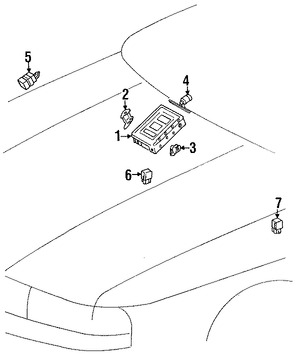 Foto de Mdulo de control de ABS Original para Lexus LS400 1990 1991 1992 Marca LEXUS Nmero de Parte 8954150031