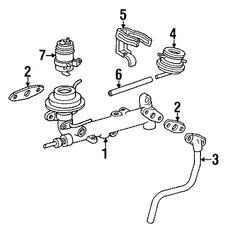 Foto de Switch de Control Vlvula EGR Original para Lexus ES250 1990 1991 Toyota Camry 1991 1989 1990 Toyota Avalon 2004 Marca LEXUS Nmero de Parte 2587062010