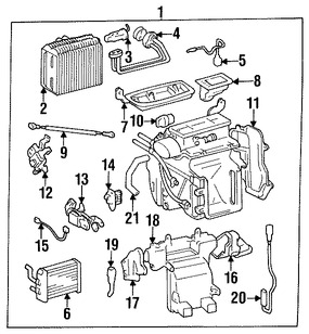 Foto de Unidad de Control Motor del Ventilador Original para Toyota Avalon Lexus ES300 Marca LEXUS Nmero de Parte 8875033010