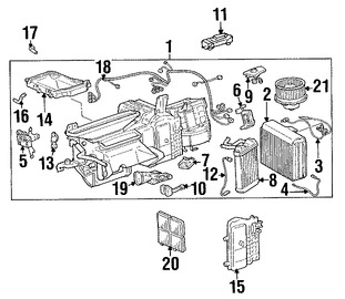 Foto de Unidad de Control Motor del Ventilador Original para Lexus SC300 1992 1993 1994 Lexus SC400 1992 1993 1994 Marca LEXUS Nmero de Parte 8875024050