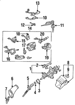 Foto de Interruptor Control de Crucero Original para Lexus GS300 Lexus SC300 Lexus SC400 Toyota T100 Marca LEXUS Nmero de Parte 8463030150