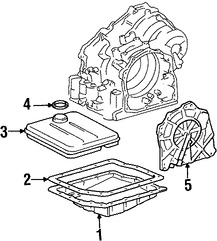 Foto de Carter Transmisin Automtica Original para Lexus Toyota Scion Marca LEXUS Nmero de Parte 3510606010