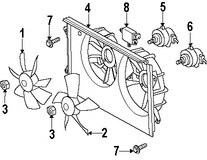 Foto de Controlador del Ventilador Refrigeracin del Motor Original para Toyota Lexus Marca LEXUS Nmero de Parte 8925730060