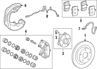 Foto de Lnea hidrulica de Freno Original para Lexus GS350 Lexus GS450h Lexus RC350 Lexus RC F Lexus GS200t Lexus Marca LEXUS Nmero de Parte 9094702G57