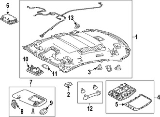 Foto de Lente de luz de mapa Original para Lexus RC350 Lexus RC F Lexus Marca LEXUS Nmero de Parte 6365278010C0