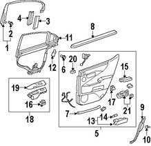 Foto de Sensor de Temperatura del Aire de la Cabina Original para Toyota Highlander Toyota Sequoia Lexus LS460 Lexus LS600h Marca LEXUS Nmero de Parte 8862534040C0