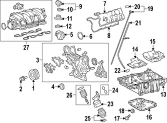 Foto de Mltiple de Admisin del Motor Original para Lexus LS600h Lexus LS460 Lexus GS460 Marca LEXUS Nmero de Parte 1712038021