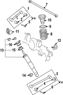 Foto de Tornillo de Brazo de Control de Suspension Original para Lexus LX570 Toyota Land Cruiser Marca LEXUS Nmero de Parte 9010514186