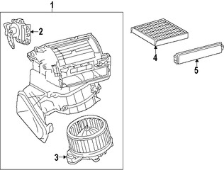 Foto de Motor de Control de Ajuste de Aire HVAC Original para Toyota Lexus Scion Marca LEXUS Nmero de Parte 8710647130