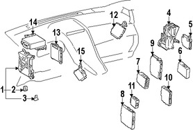 Foto de Caja de Fusibles Original para Lexus CT200h Marca LEXUS Nmero de Parte 8287776010