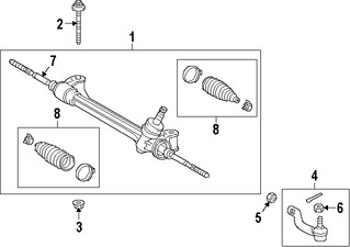 Foto de Terminal de la direccin Original para Toyota RAV4   Lexus  Lexus HS250h Scion tC Marca LEXUS Nmero de Parte 4504649195