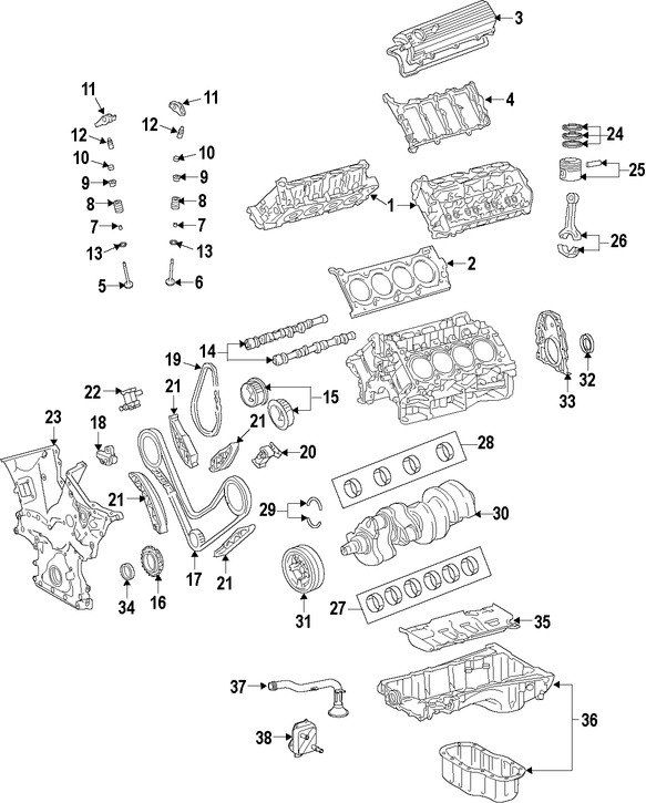 Foto de Tensor de la Cadena del Tiempo Original para Toyota Lexus Marca LEXUS Nmero de Parte 135600S011