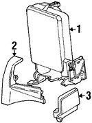 Foto de Panel lateral de Asiento Original para Mazda B3000 Mazda B4000 Marca MAZDA Nmero de Parte 1F708810830