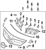 Foto de Tornillo de parrilla / rejilla Original para Mazda 3 2007 2008 2009 Marca MAZDA Nmero de Parte 997350510B