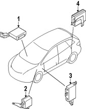 Foto de Modulo de Control de Faro de Xenon Original para Mazda CX-9 2007 2008 2009 2010 2011 2012 Marca MAZDA Nmero de Parte TD11676B0