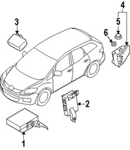 Foto de Modulo de Control de Faro de Xenon Original para Mazda CX-7 2007 2008 2009 Marca MAZDA Nmero de Parte EG2767890C