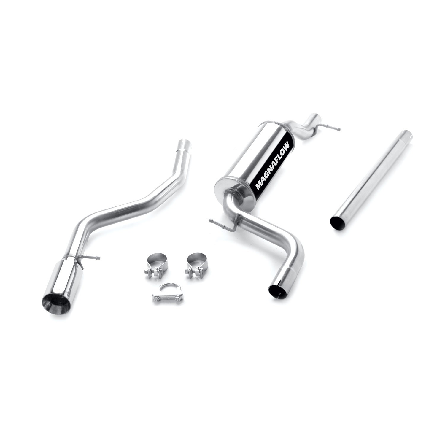 Foto de Kit de Sistema de escape Street Series Stainless Cat-Back para Ford Focus 2004 2005 2006 2007 2008 2009 Marca MAGNAFLOW PERF. EXHAUST Nmero de Parte 15864