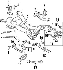 Foto de Buje del Muon de Suspensin Original para Mitsubishi Eclipse Marca Mitsubishi Nmero de Parte MN101087